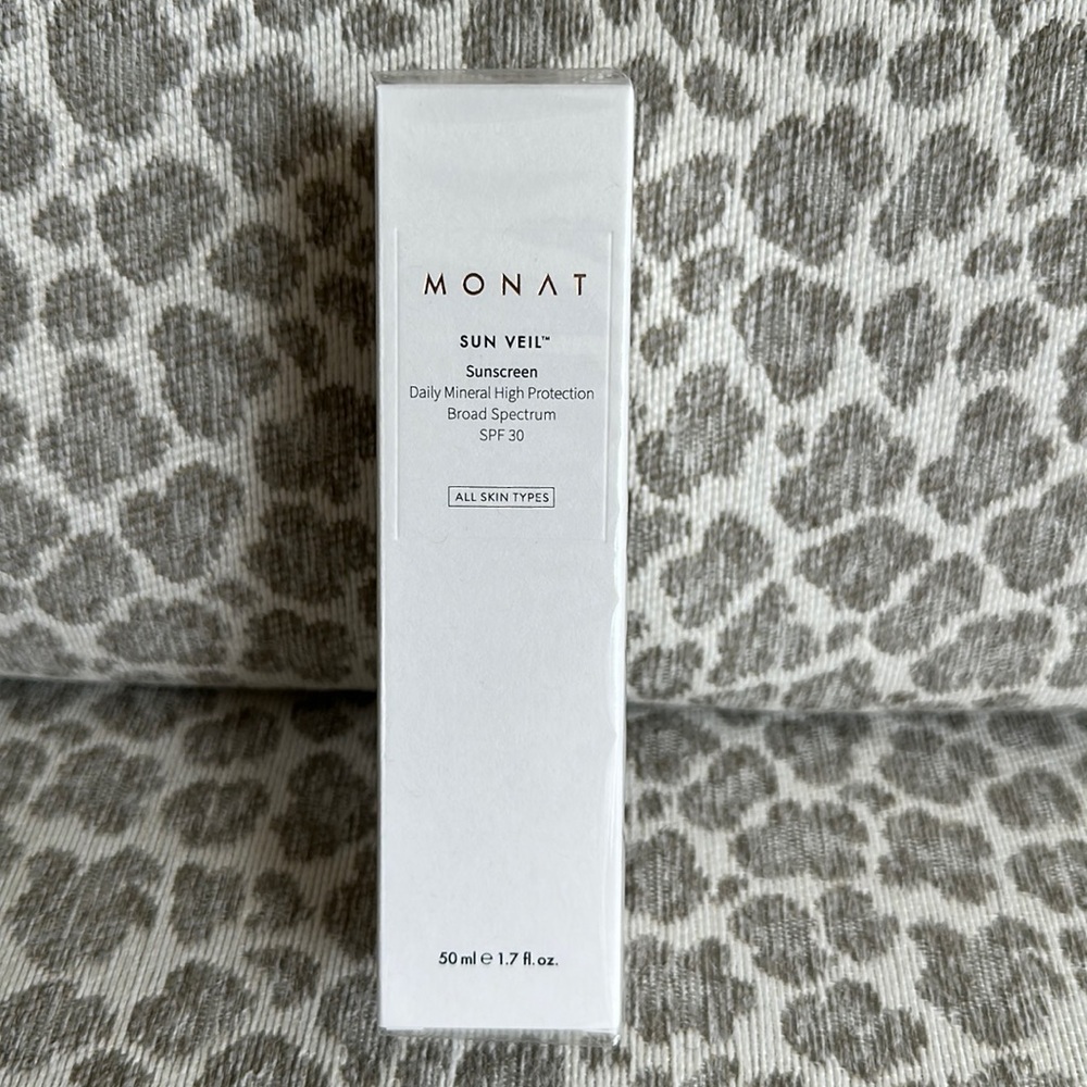 MONAT Sun Veil sunscreen. New in box!